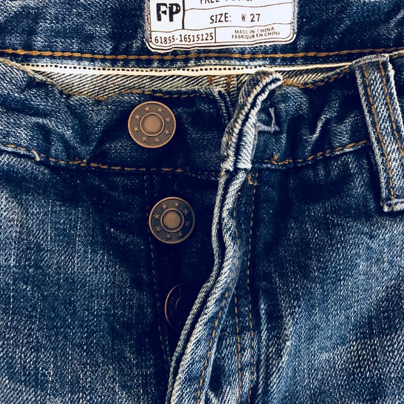 SOLD!!!!FREE PEOPLE JEANS!! all offers are welcome! - Picture 6 of 7